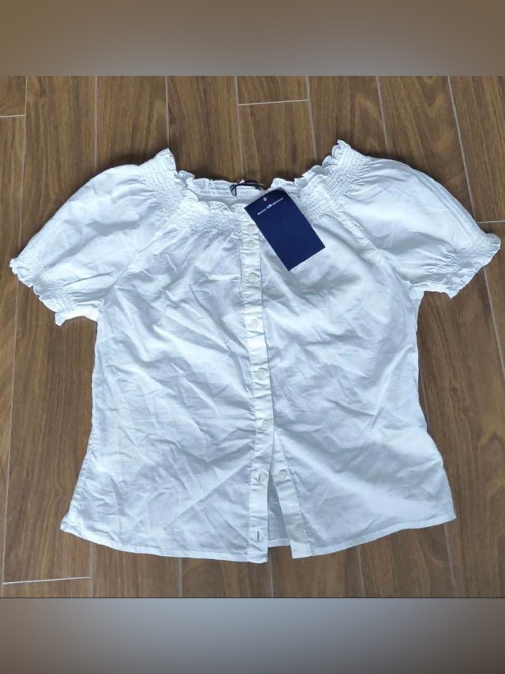 Brandy Melville peasant top